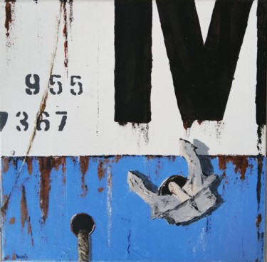 CARGO Peinture intitulée "CARGO" par Cyril Beaufils, Œuvre d'art originale, Huile
