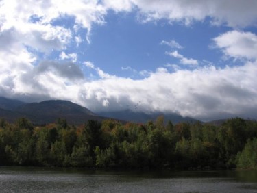 Photography titled "Clouds Lifting" by Cynthia Brown Yackenchick, Original Artwork