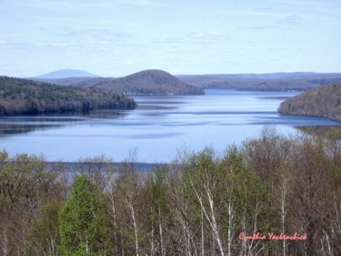 Photography titled "View of the Quabbin" by Cynthia Brown Yackenchick, Original Artwork