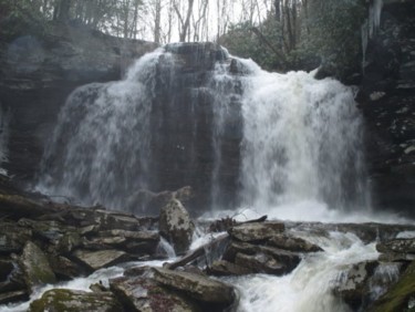 Photography titled "Middle Falls of the…" by Cynthia Brown Yackenchick, Original Artwork