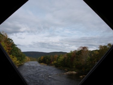 Photography titled "West River View" by Cynthia Brown Yackenchick, Original Artwork