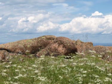 Photography titled "Sleeping Rock" by Cynthia Brown Yackenchick, Original Artwork