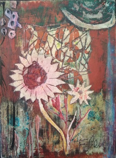 Painting titled "Naturaleza 3 - Cynt…" by Cynthia Fusillo, Original Artwork