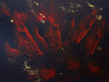 Schilderij getiteld "ENERGIA" door Cynthia Saenz Sancho, Origineel Kunstwerk, Acryl