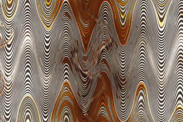 Arte digital titulada "Transverse Wave" por Cyprian Hołownia, Obra de arte original, Trabajo Digital 2D