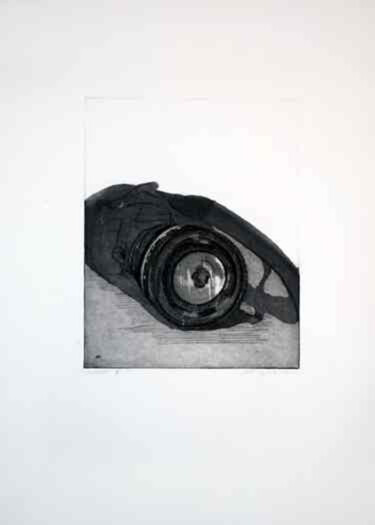Отпечатки и Гравюры под названием "Camera" - Cyprian Hołownia, Подлинное произведение искусства, Травление