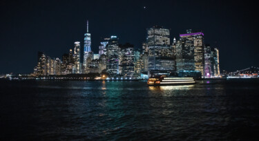 Photography titled "Rivage, New York" by Cyril Comtat, Original Artwork, Digital Photography