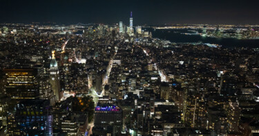 Fotografia intitulada "City, New York" por Cyril Comtat, Obras de arte originais, Fotografia digital