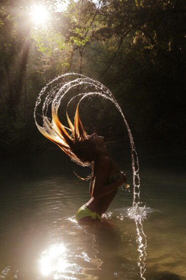 Photographie intitulée "L'eau" par Cyril Comtat, Œuvre d'art originale, Photographie numérique