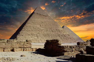 Fotografia intitulada "Pyramide" por Cyril Comtat, Obras de arte originais, Fotografia digital