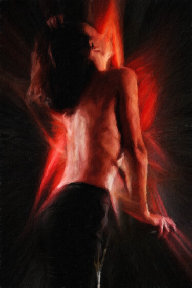 Photography titled "The body" by Cyril Comtat, Original Artwork, Digital Photography