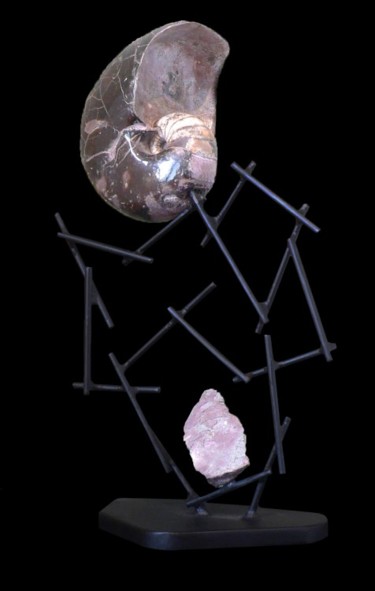 Sculpture intitulée "ELAGE" par Cyril Margouillat, Œuvre d'art originale, Métaux