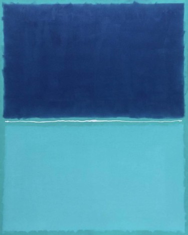 Картина под названием "Across the Sea" - Cyril Walker, Подлинное произведение искусства, Масло