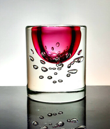 Design intitolato "Artisitc Vase with…" da Czech Art Glass, Opera d'arte originale, Tavola arte