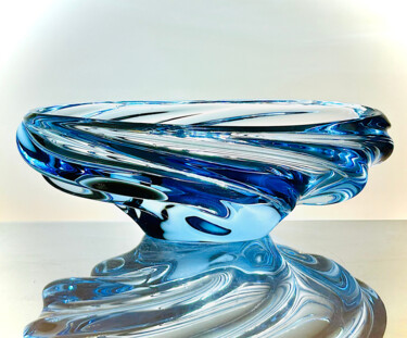 Design mit dem Titel ""Andromeda" Bowl-Ja…" von Czech Art Glass, Original-Kunstwerk, Tischkunst