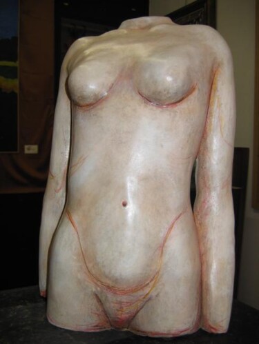 Sculpture intitulée "Nudino" par D'Ambros Aferrigno, Œuvre d'art originale