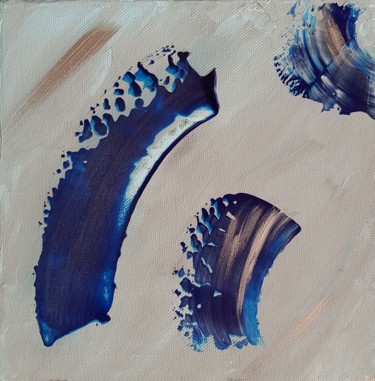 Картина под названием "splash" - Dorothée Dhaussy, Подлинное произведение искусства, Акрил Установлен на Деревянная рама для…