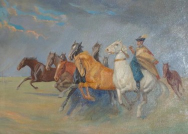 Pintura titulada "KOSACO POR DOROCSKY" por D Dorocsky, Obra de arte original