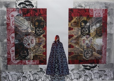 "femme à la cape" başlıklı Baskıresim Dominique Duhot tarafından, Orijinal sanat, Gravür Diğer sert panel üzerine monte edil…