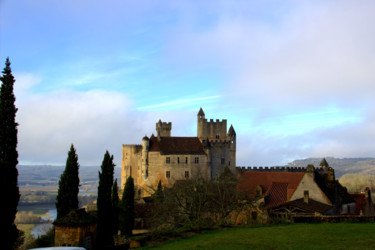 Photography titled "Château de Beynac e…" by Dominique Montestier, Original Artwork