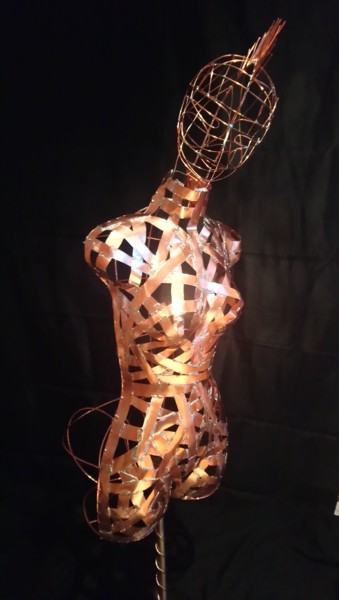 雕塑 标题为“Grace Jones” 由D.S.A.Rt, 原创艺术品, 金属