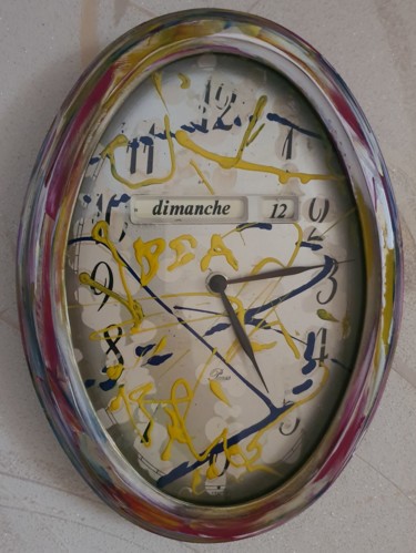Malerei mit dem Titel "Dimanche 12 Septemb…" von D.S.A.Rt, Original-Kunstwerk, Acryl