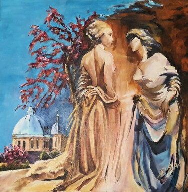 Pittura intitolato "La beauté dans la G…" da D.S.A.Rt, Opera d'arte originale, Acrilico