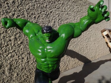 Scultura intitolato "Bruce Banner DSA'rt" da D.S.A.Rt, Opera d'arte originale, Argilla