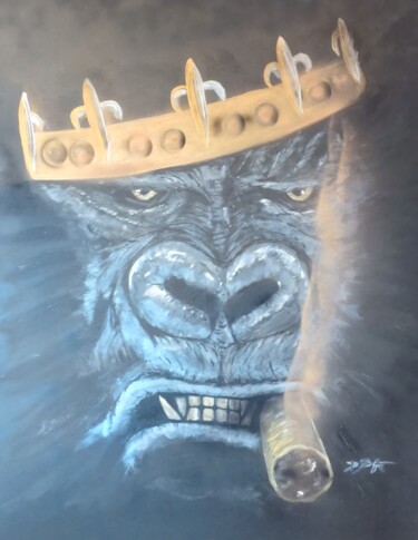 Pittura intitolato "King Kong" da D.S.A.Rt, Opera d'arte originale, Acrilico