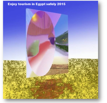 Environnement et développement du tourisme en egypte Arts numériques intitulée "Environnement et dé…" par Morad, Œuvre d'art originale, Peinture numérique