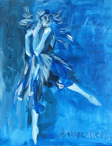 Painting titled "Danse de la Belle É…" by Dablart, Original Artwork, Acrylic