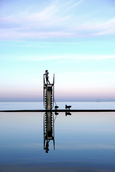 Fotografía titulada "On the diving board…" por Dacko Photography, Obra de arte original, Fotografía digital