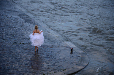 Fotografia zatytułowany „The bride...” autorstwa Dacko Photography, Oryginalna praca, Fotografia cyfrowa
