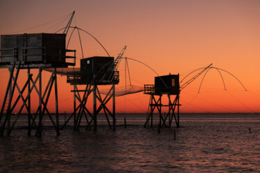 Photographie intitulée "Pecheries" par Dacko Photography, Œuvre d'art originale, Photographie numérique