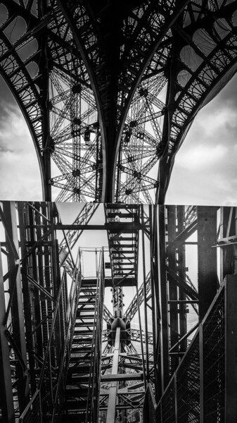 Fotografia intitulada "Tour Eiffel" por Dacko Photography, Obras de arte originais, Fotografia digital