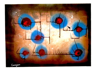 Painting titled "78" by Conceycam, Original Artwork, Spray paint