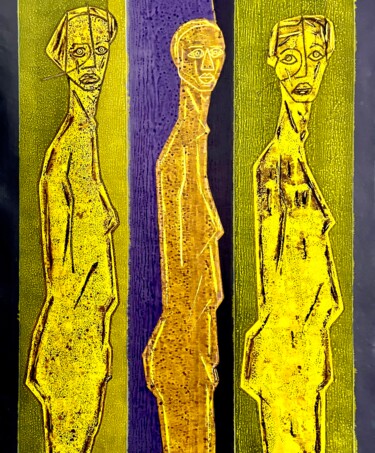 Peinture intitulée "Trégracile" par Conceycam, Œuvre d'art originale, Acrylique Monté sur Châssis en bois