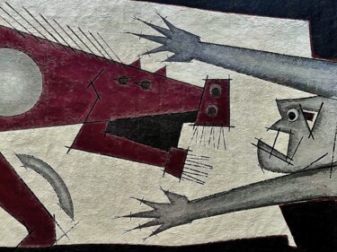 Pittura intitolato "Efreuil" da Conceycam, Opera d'arte originale, Acrilico Montato su Telaio per barella in legno
