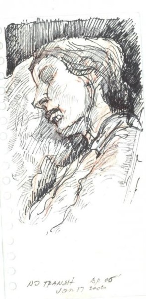 Drawing titled "FACES_12_20070323_0…" by Boris Reyt, Original Artwork
