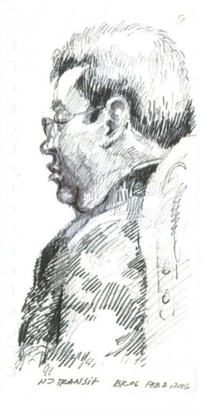 Drawing titled "FACES_16_20070323_0…" by Boris Reyt, Original Artwork
