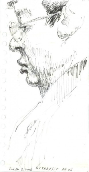 Drawing titled "FACES_15_20070323_0…" by Boris Reyt, Original Artwork