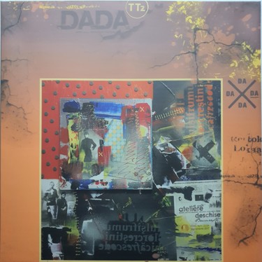 Dada, opened ateliers Printmaking titled "Dada, opened atelie…" by Viorel Florin Costea (DadaVFC), Original Art, Digital Painting Mounted on Stret…
