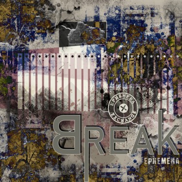 Break Ephemera Arts numériques intitulée "Break Ephemera" par Viorel Florin Costea (DadaVFC), Œuvre d'art originale, Peinture numérique Mon…