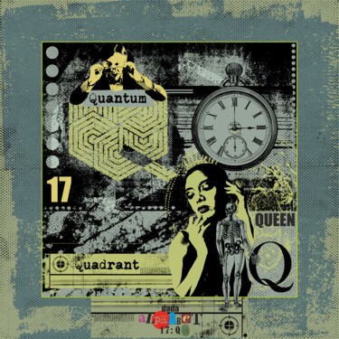The Dada Alphabet, 17 Q Impressões e gravuras intitulada "The Dada Alphabet,…" por Viorel Florin Costea (DadaVFC), Obras de arte originais, Pintura…