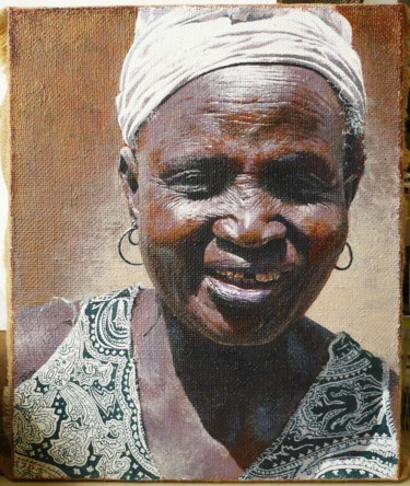 Painting titled "Diafouna" by Dada Wa, Original Artwork