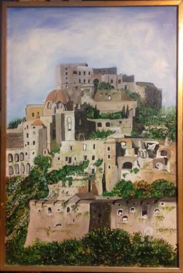Painting titled "Craco" by Dade, Original Artwork