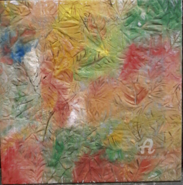 Pittura intitolato "colori d'autunno" da Dade, Opera d'arte originale, Acrilico