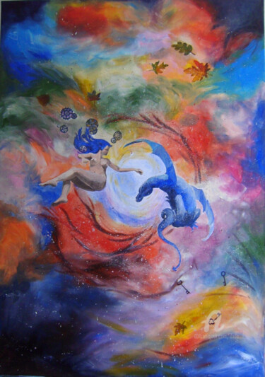 Pittura intitolato "cromatismo emoziona…" da Dade, Opera d'arte originale, Acrilico