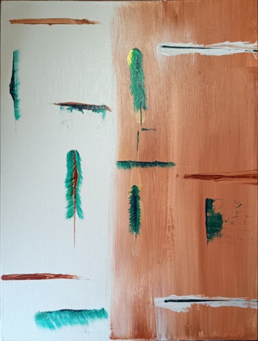 Malarstwo zatytułowany „Forest” autorstwa Dahlia, Oryginalna praca, Akryl