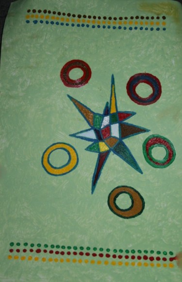 Painting titled "Consciousness Evolv…" by Dalibor Moyzes, Original Artwork, Oil